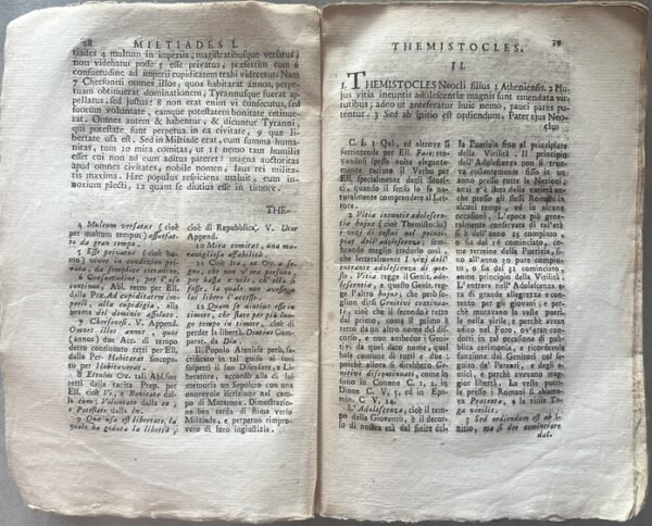 Rare 1791 Latin Book Cornelius Nepos, Lives Ancient Greek Generals, Venice Print, First Edition - Image 6