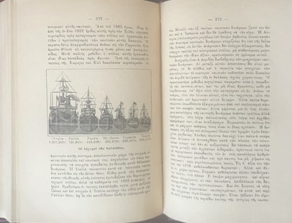 Rare, 1900, Konstantinos N. Rados, History of Modern War Fleets, Ex Libris Epaminondas Kavvadias - Image 14