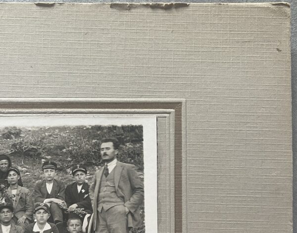 Rare, 1920s, Greek School Class Photograph, Trikala, Konstantinos Samaropoulos - Image 4