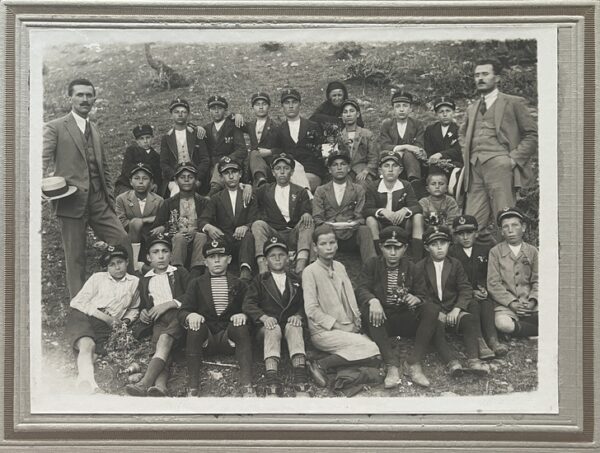 Rare, 1920s, Greek School Class Photograph, Trikala, Konstantinos Samaropoulos - Image 6