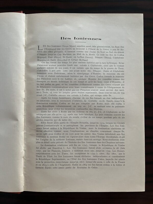 Rare Complete First Edition,1925–1927, Eugène Rizo-Rangabé, Livre d’Or de la Noblesse Ionienne, 3 Volumes, Corfu, Cephalonia, Zante - Image 19