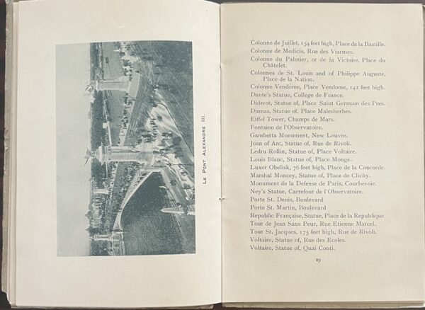 Very Rare, 1904, Paris Guide, Hotel St. Petersbourg, Early Louis Vuitton Advertisement - Image 7