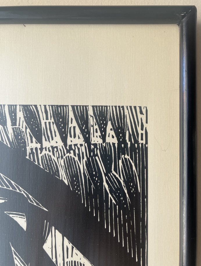 Rare, 1978, A. Tassos Alevizos, Vintage Lithograph, Greek Political Art, Greece, Yiannis Ritsos - Image 4