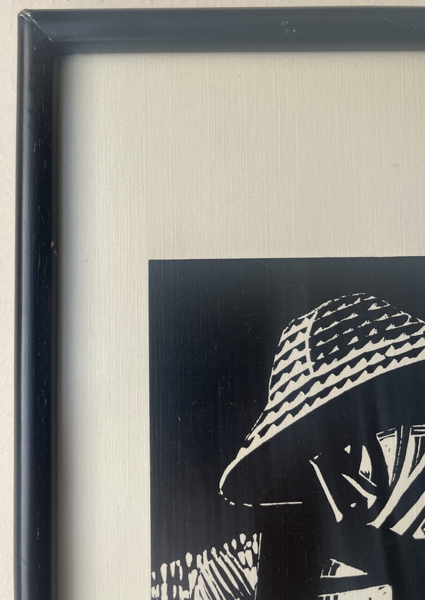 Rare, 1978, A. Tassos Alevizos, Vintage Lithograph, Greek Political Art, Greece, Yiannis Ritsos - Image 5