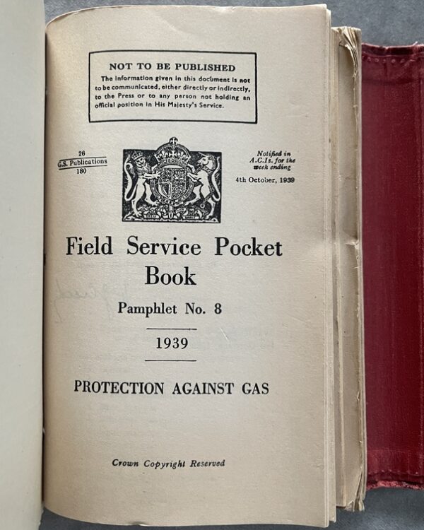 Rare, Inscribed, Used Field Service Pocket Book, Battle of Kalamata 1941 Greece, WWII Military History - Image 14