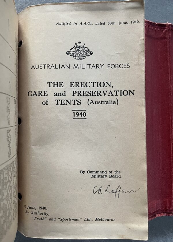 Rare, Inscribed, Used Field Service Pocket Book, Battle of Kalamata 1941 Greece, WWII Military History - Image 21