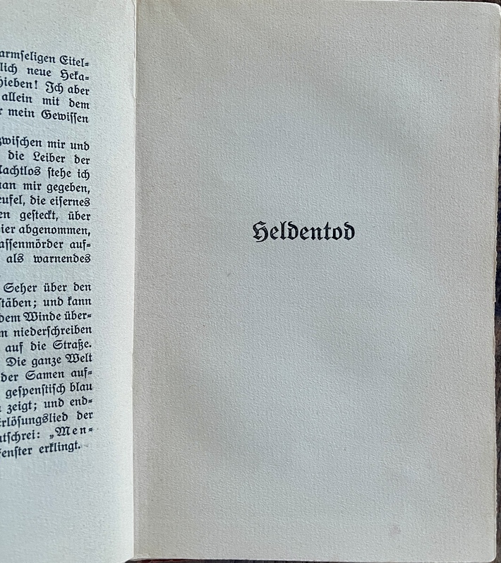 Rare, 1917, Menschen im Krieg, Andreas Latzko, Rascher & Co Zürich, Anti-war Pacifism, First Edition - Image 13