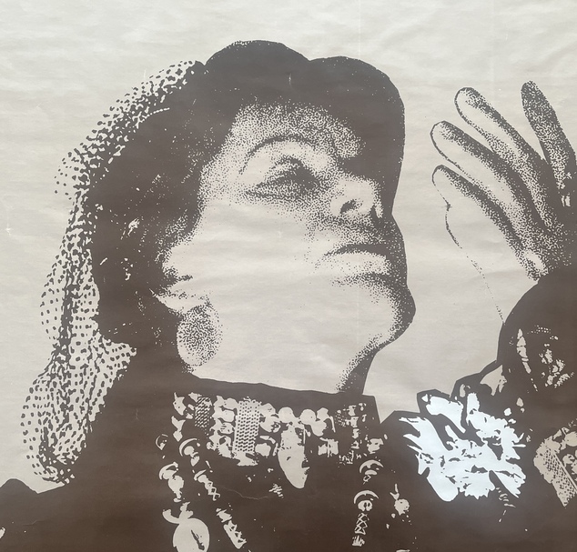 Rare, 1984, Original Vintage Poster, Aspasia Papathanasiou, Ismini, Yiannis Ritsos - Image 8