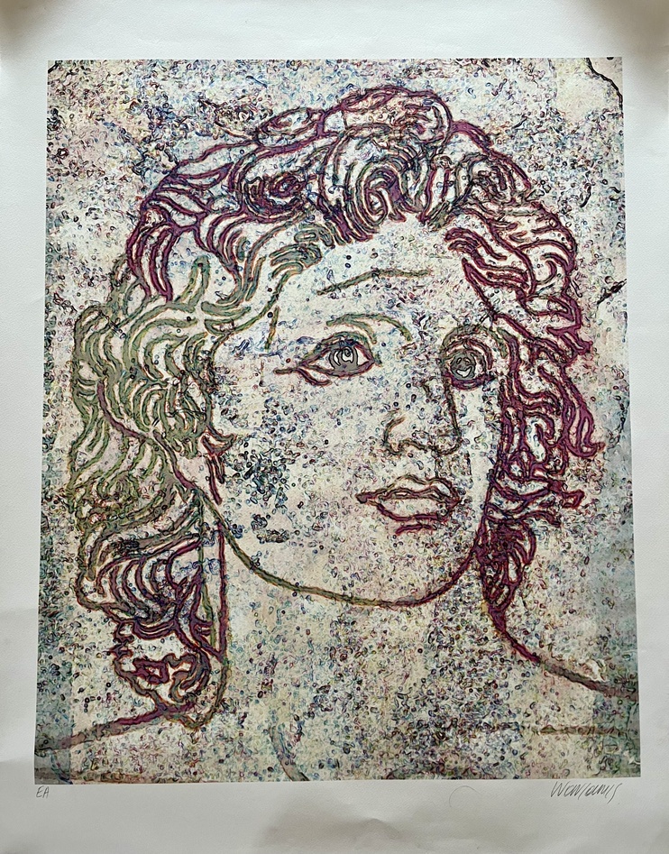 1990s, Makis Warlamis, Alexander the Great, Hand-Signed Large Engraving, EA Artist's Proof - Image 2