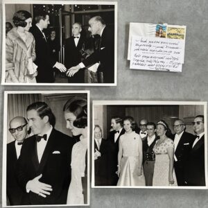 1965, United Press-Photographers Athens, Menelaos Pallantios, Lot of 3 Large Vintage Photographs with Signed Note