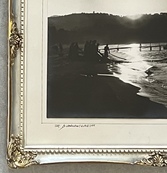 Rare, Signed, Diamantopoulos, Greek Original Framed Black & White Photograph -Trata, c. 1970s - Image 8