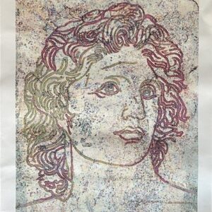 1990s, Makis Warlamis, Alexander the Great, Hand-Signed Large Engraving, EA Artist's Proof