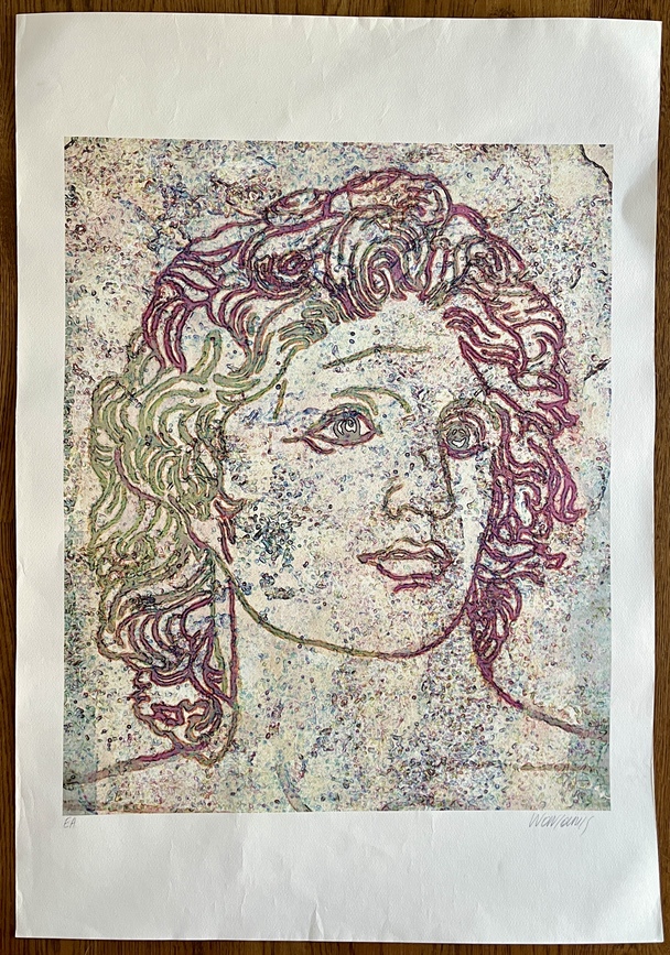 1990s, Makis Warlamis, Alexander the Great, Hand-Signed Large Engraving, EA Artist's Proof - Image 7