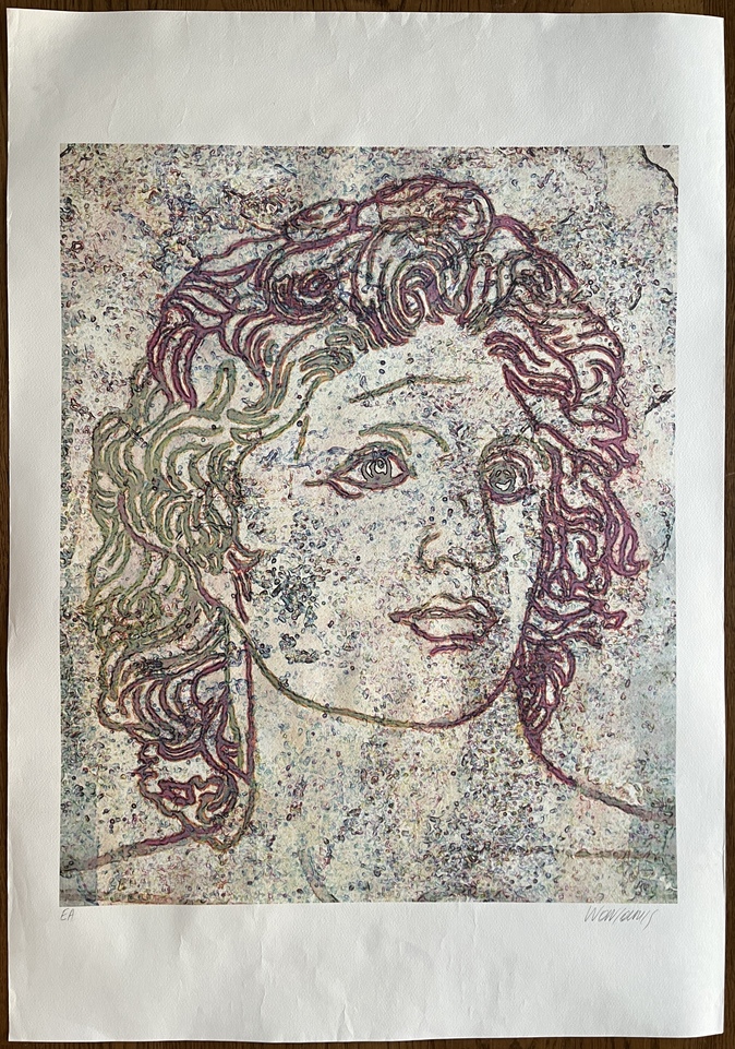 1990s, Makis Warlamis, Alexander the Great, Hand-Signed Large Engraving, EA Artist's Proof - Image 9