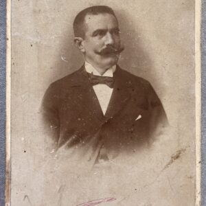 1860s, Original Cabinet Photograph, Port Said & Cairo, Egypt, Late 19th Century Orientalist Studio