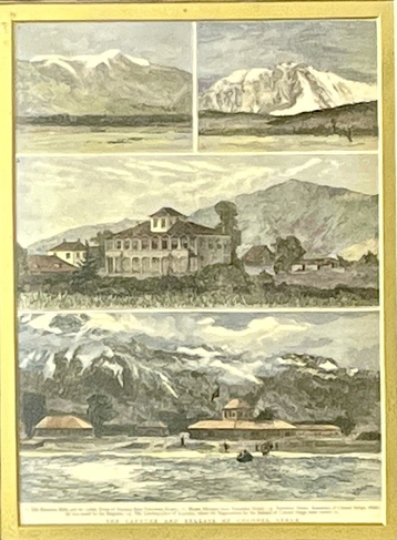 1880, The Capture & Release of Colonel Synge, Mount Olympus & Naousa, Greek Macedonia, Antique Wood Engraving of Greece in Unique Artist-Made - Image 5