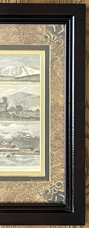 1880, The Capture & Release of Colonel Synge, Mount Olympus & Naousa, Greek Macedonia, Antique Wood Engraving of Greece in Unique Artist-Made - Image 11