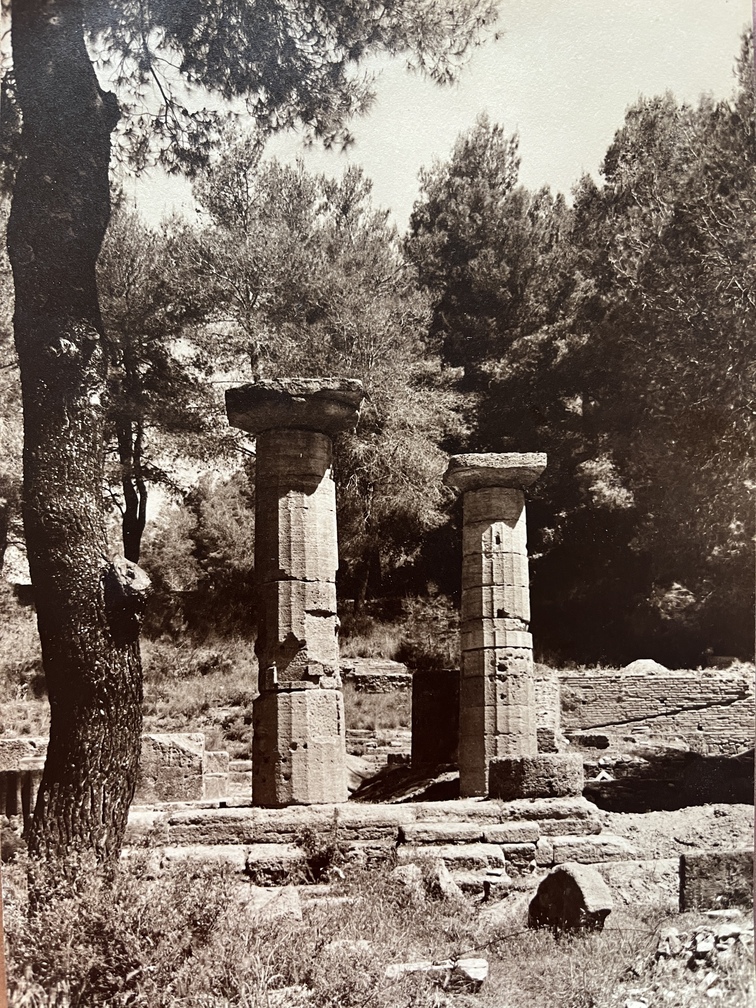 1930s, Nelly's, Temple of Hera, Olympia, Original Vintage Photograph, Greek Fine Art Photography - Image 6