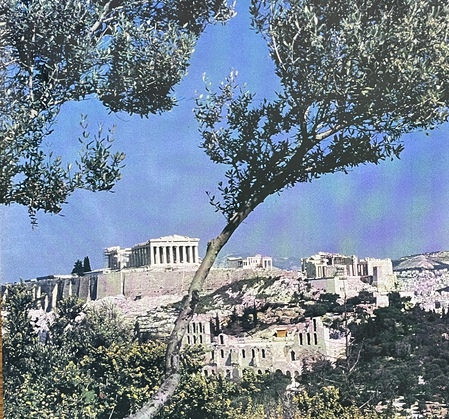 1992, Original Vintage Greece Athens Travel Poster, E.O.T. Greek National Tourism Organization, Acropolis & Parthenon - Image 4