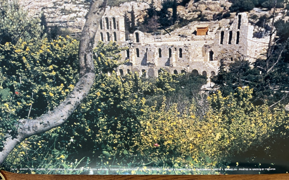 1992, Original Vintage Greece Athens Travel Poster, E.O.T. Greek National Tourism Organization, Acropolis & Parthenon - Image 10