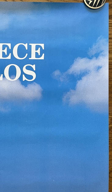 Original Vintage 1992 Greece Delos Travel Poster, Greek National Tourism Organization (E.O.T./GNTO) - Image 7