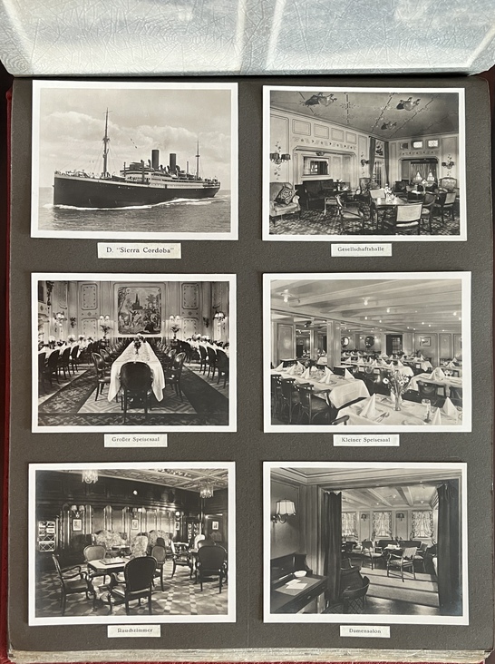 Original Photo album, Exceptional 1930s Third Reich German Maritime, KdF Liners Der Deutsche & Sierra Cordoba, 243 Photos - Image 13