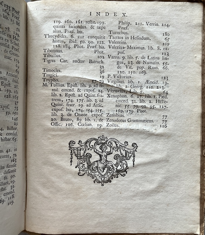1739, Phrynichi Eclogae, Rare Utrecht Edition of the Ancient Attic Greek Style Guide, Greek & Latin - Image 15