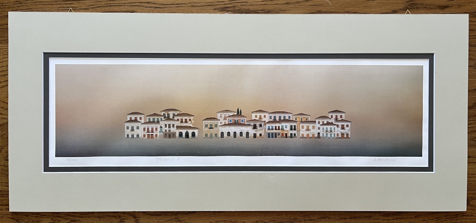 Stathis Petropoulos, Galaxidi I, Signed & Numbered Limited Edition Print (78/100)