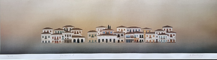 Stathis Petropoulos, Galaxidi I, Signed & Numbered Limited Edition Print (78/100) - Image 4