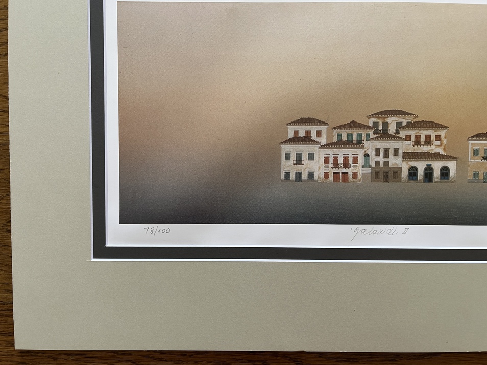 Stathis Petropoulos, Galaxidi I, Signed & Numbered Limited Edition Print (78/100) - Image 9
