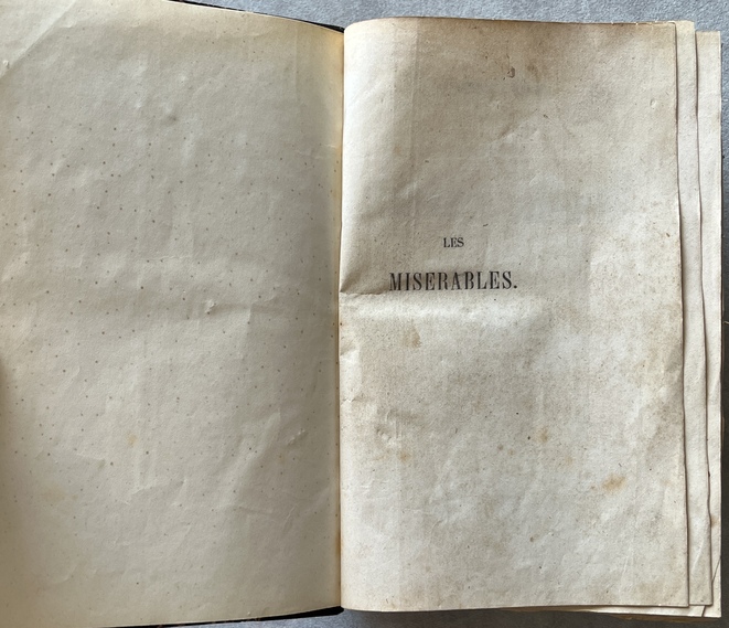 Scarce, 1862–1863, Victor Hugo, Les Misérables, Constantinople Printing, Imprimerie de la Presse d'Orient - Image 4