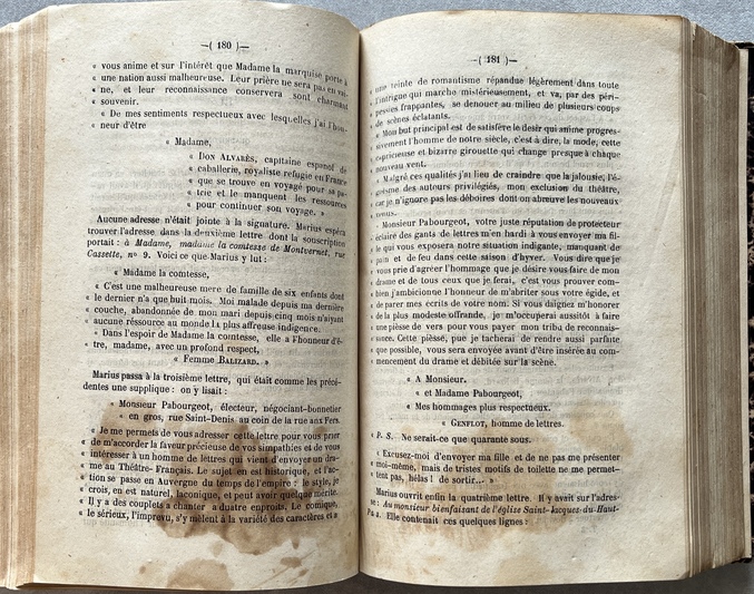 Scarce, 1862–1863, Victor Hugo, Les Misérables, Constantinople Printing, Imprimerie de la Presse d'Orient - Image 23